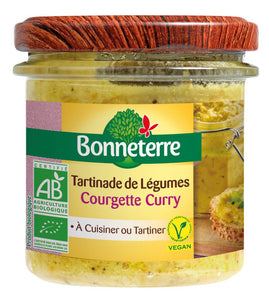 TARTINADE COURGETTE CURRY