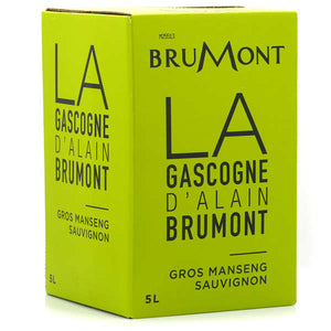 BRUMONT - CÔTE DE GASCOGNE SEC BIB 5 L