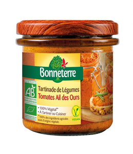 TARTINADE TOMATE AIL DES OURS