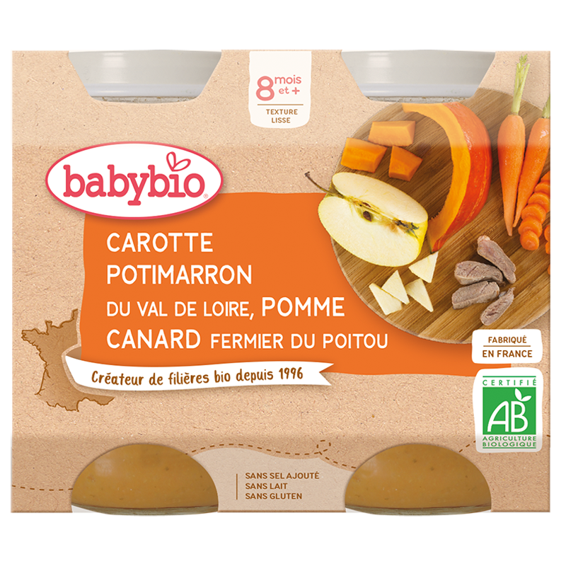 PETIT-POT CAROTTE POTIMARRON CANARD