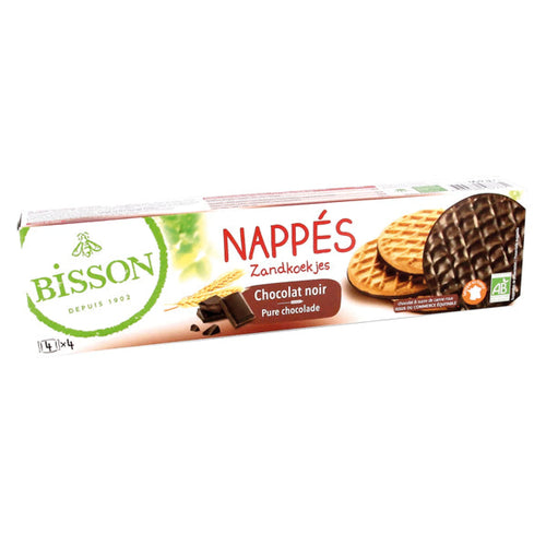 Biscuits Nappes Au Chocolat Noir