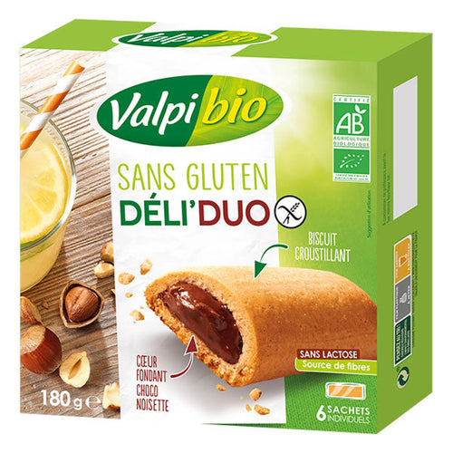 Deli Duo Choco Sans Gluten Biscuits
