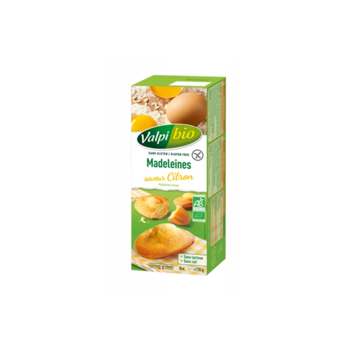 Madeleines Citron Sans Gluten Biscuits