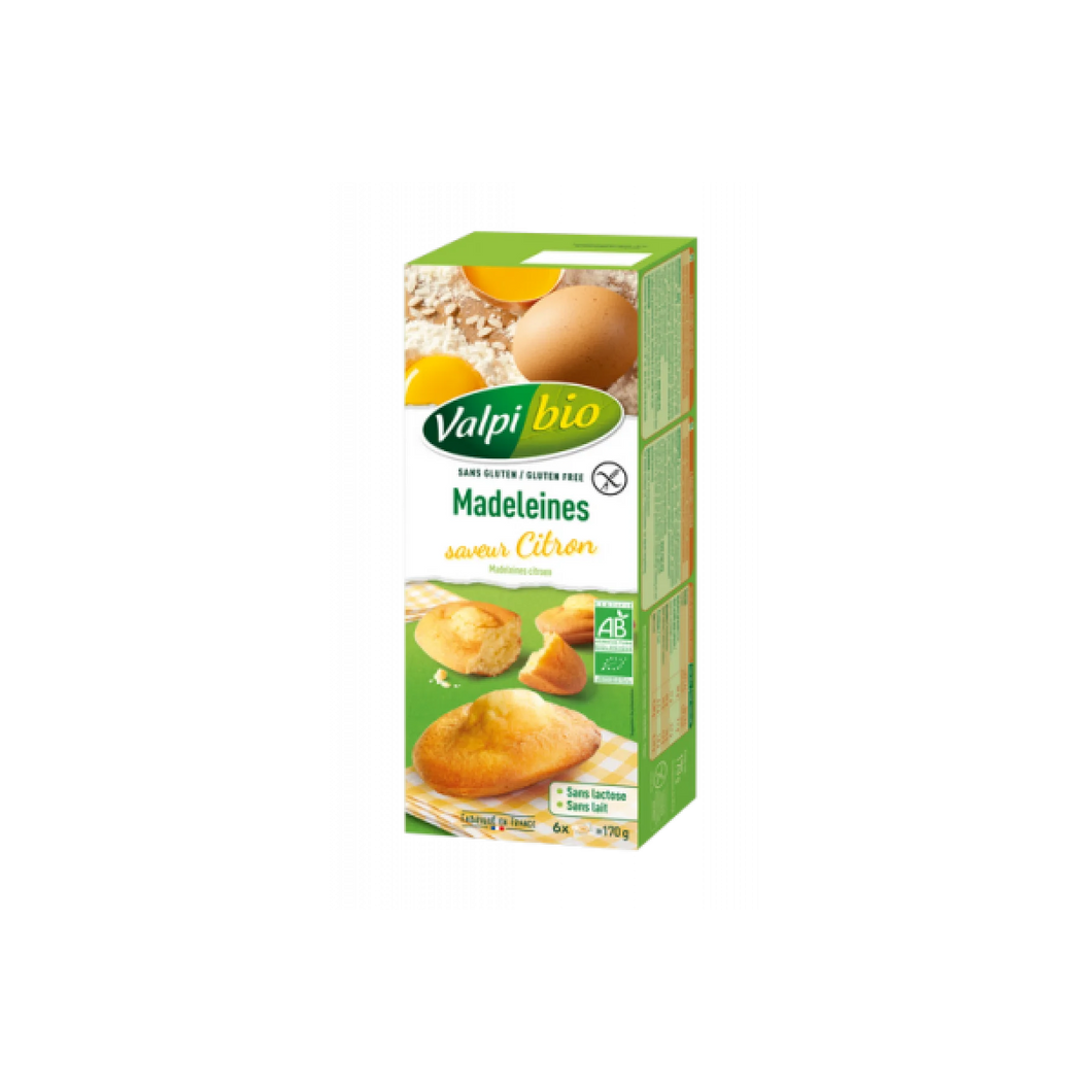 Madeleines Citron Sans Gluten Biscuits