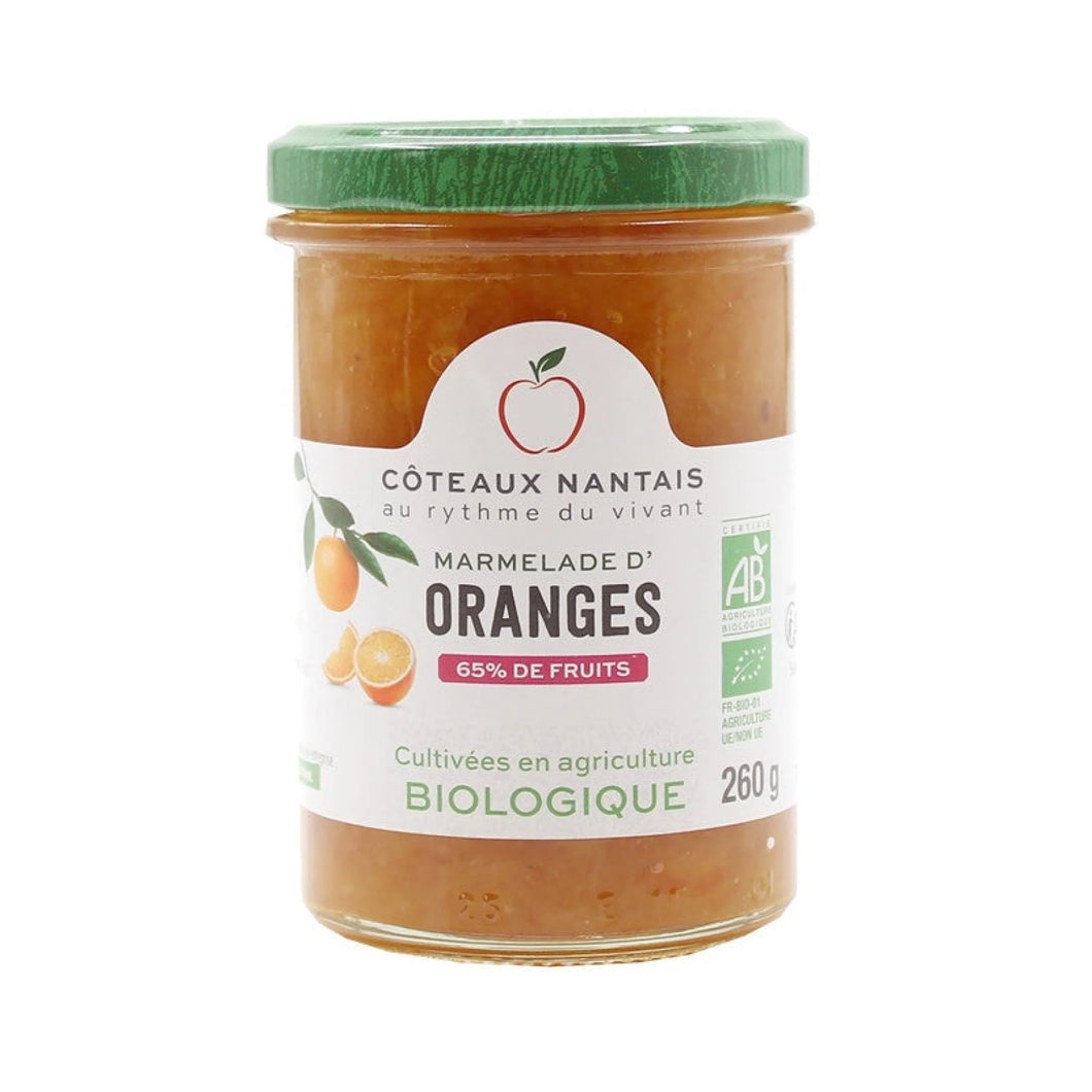 Marmelade D’oranges 65% De Fruits 260G Confiture