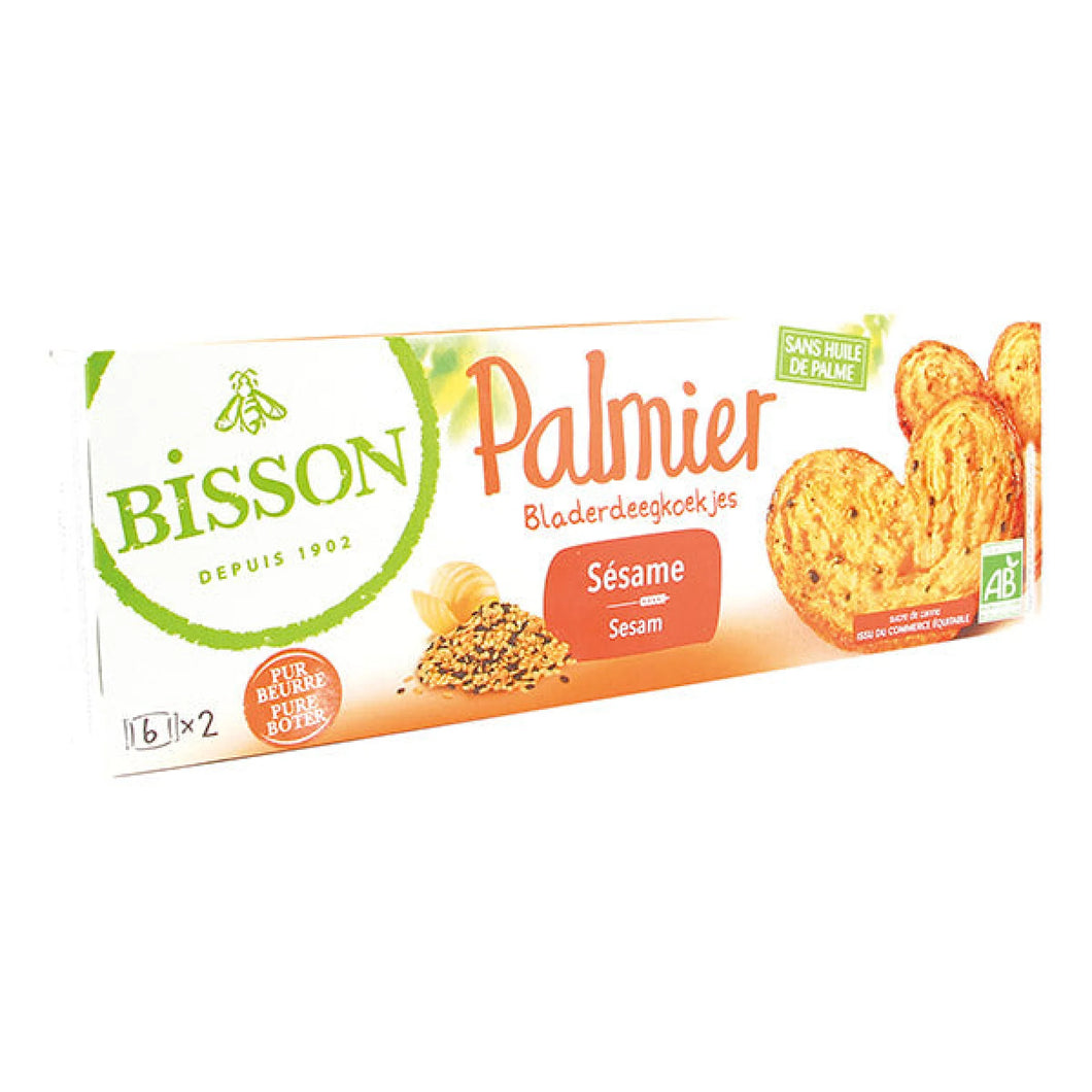 Palmier Sesame Biscuits