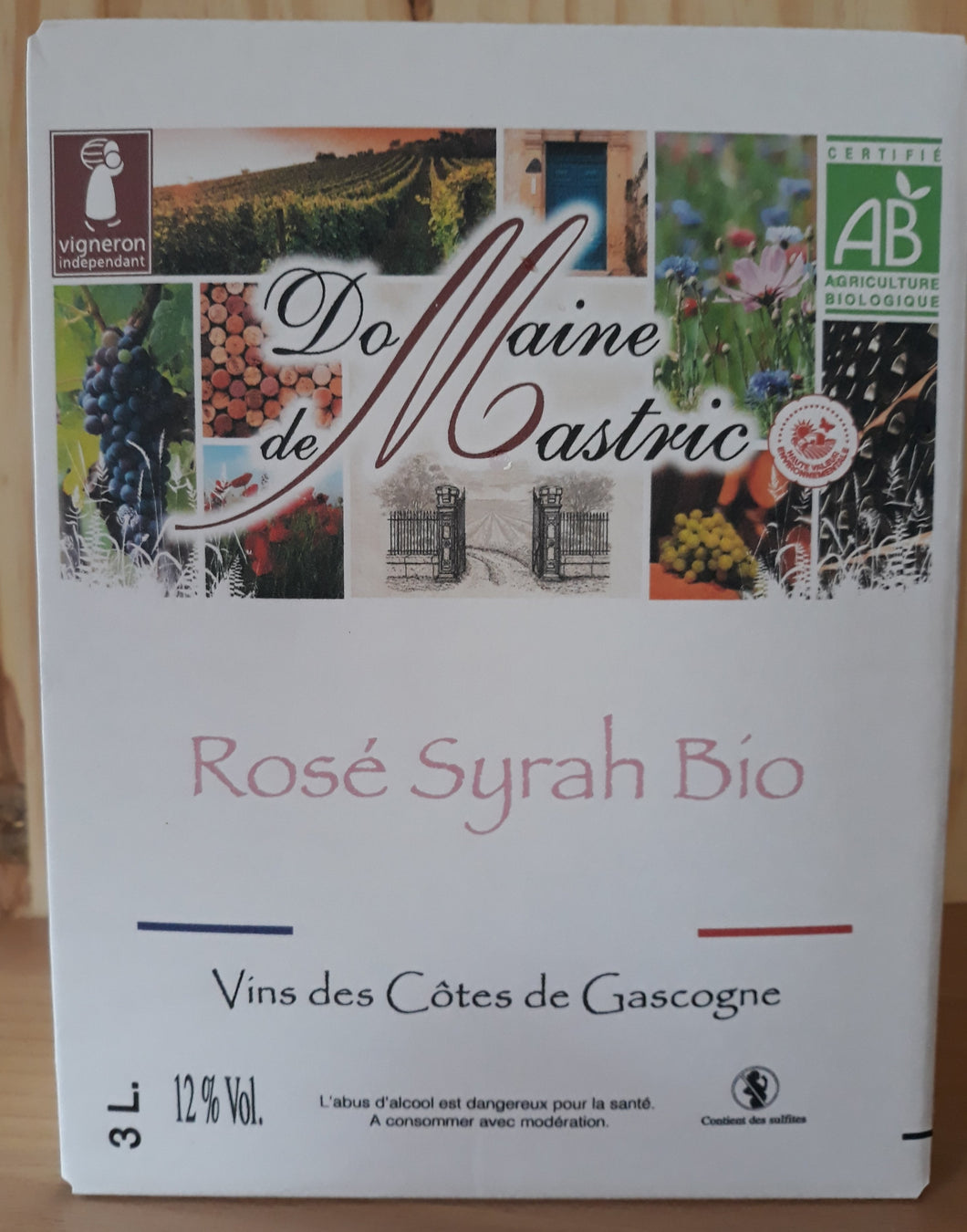 DOMAINE DE MASTRIC -  ROSE BIB 3L