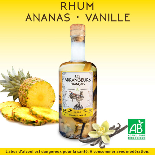 les arrangeurs français - RHUM ANANAS & VANILLE - 70CL