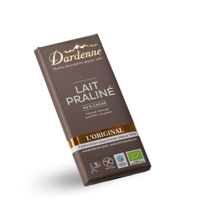 CHOCOLAT AU LAIT CREME NOISETTE