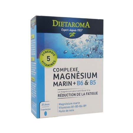 COMPLEXE MAGNESIUM MARIN + B6 & B5