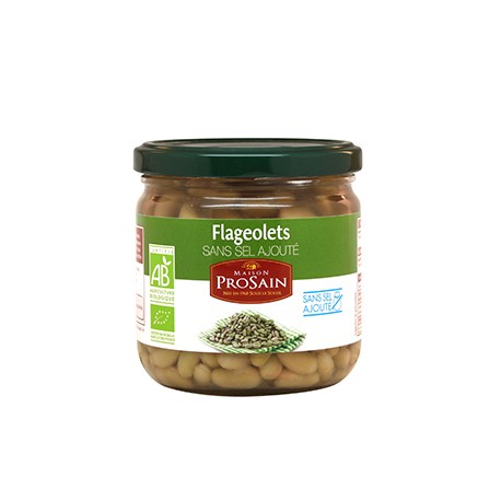 FLAGEOLETS PRÉPARÉS SANS SEL AJOUTÉ 345 g