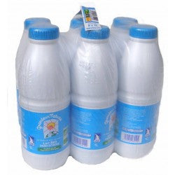 LAIT DE VACHE UHT 1/2 ECREME 6x1L