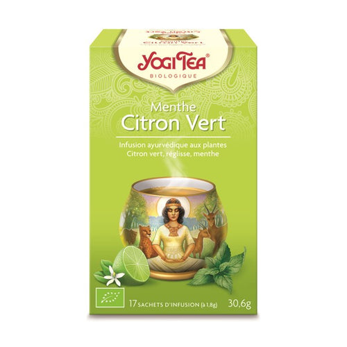 INFUSION AYURVEDIQUE MENTHE CITRON VERT