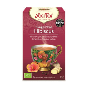 INFUSION AYURVEDIQUE GINGEMBRE HIBISCUS